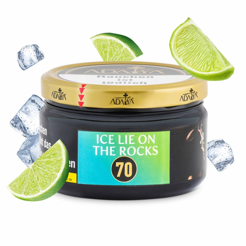 Adalya Tobacco 200g Tin – Ice Lie on the Rocks (70)