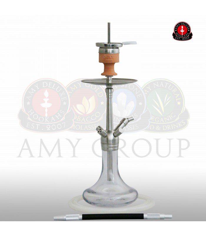 Stainless Steel Hookah Amy SS11 Little Feather