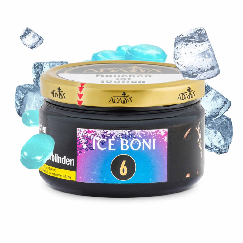 Adalya Tobacco 200g Tin – Ice Boni (6)