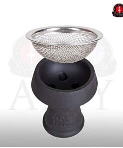 Amy Deluxe Stone Tobacco Pot with Tobacco Strainer – image 2