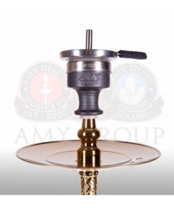 Brass Hookah Amy Deluxe 091.01 Gold Little Tura – image 5