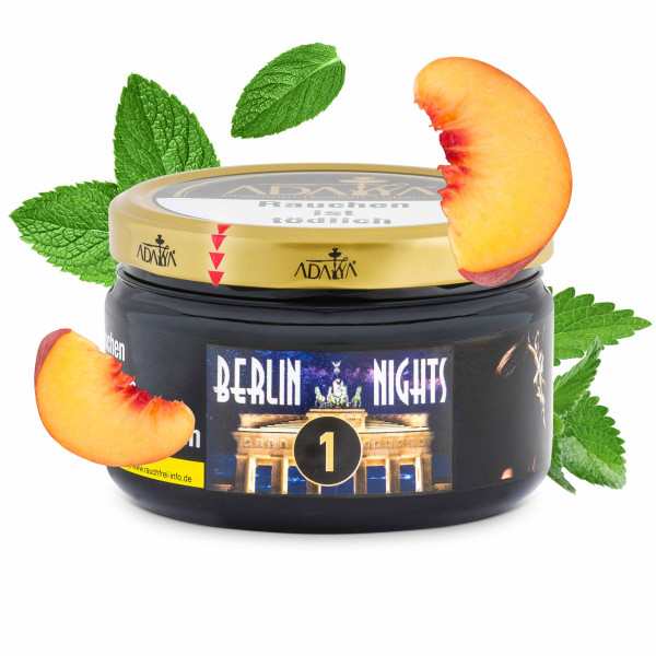 Adalya Tobacco 200g Tin – Berlin Nights (1)