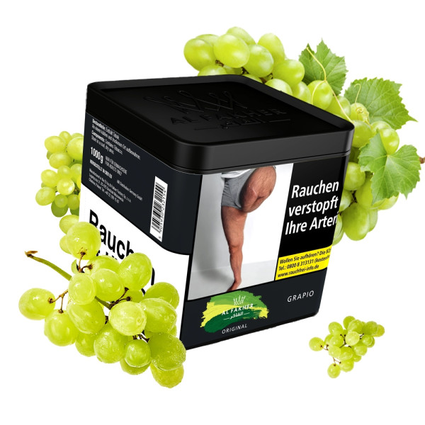 Al Fakher Tobacco 1kg – Grapio