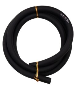 Silikon Schlauch – Farbe Schwarz Matt