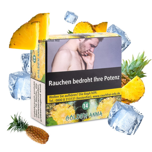 Aqua Mentha Premium Tobacco 200g – Golden Anna (14)