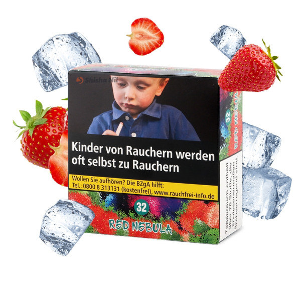 Aqua Mentha Premium Tobacco 200g – Red Nebula (32)