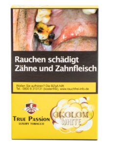 True Passion 20g – Okolom White (3,90€)