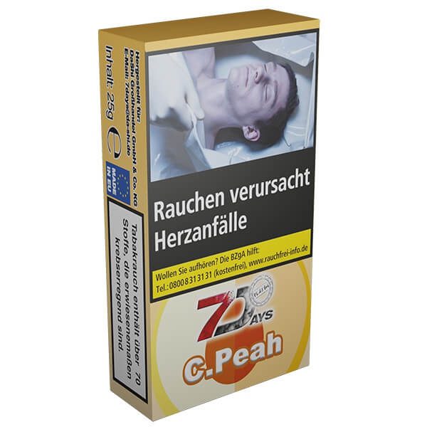 7 Days Tobacco Platinum 25g – C.Peah