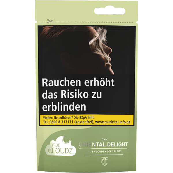 True Cloudz Tobacco Gold Blend 25g – Oriental Delight (Ten)