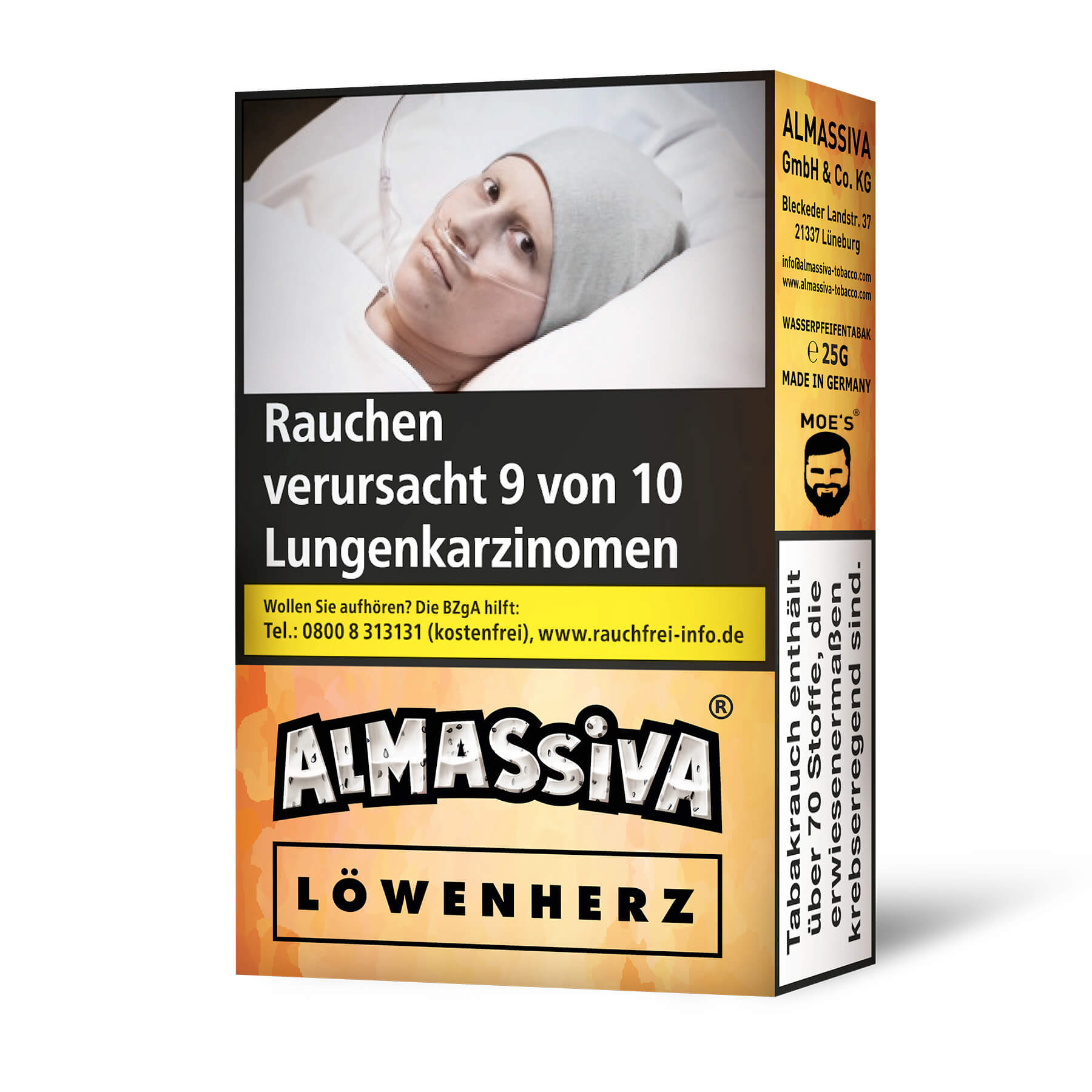 ALMASSIVA Tobacco 25g – Lionheart