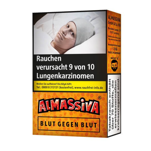 ALMASSIVA Tobacco 25g – Blood vs Blood