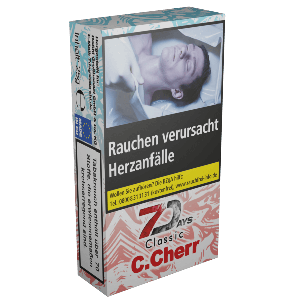 7 Days Tobacco C.Cherr Classic 25g