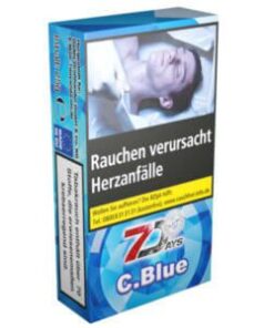 7 Days Tabak Platin 25g – C.Blue