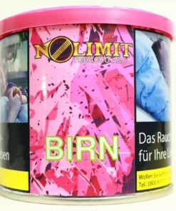 No Limit Wasserpfeife Tabak 65g Birn