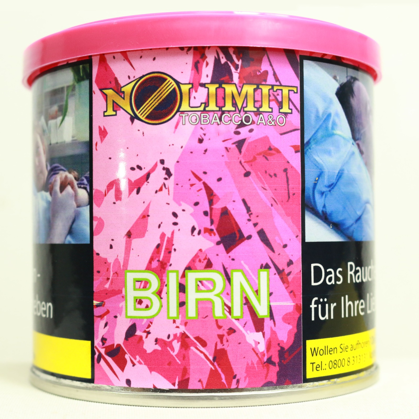 No Limit Wasserpfeife Tabak 65g Birn
