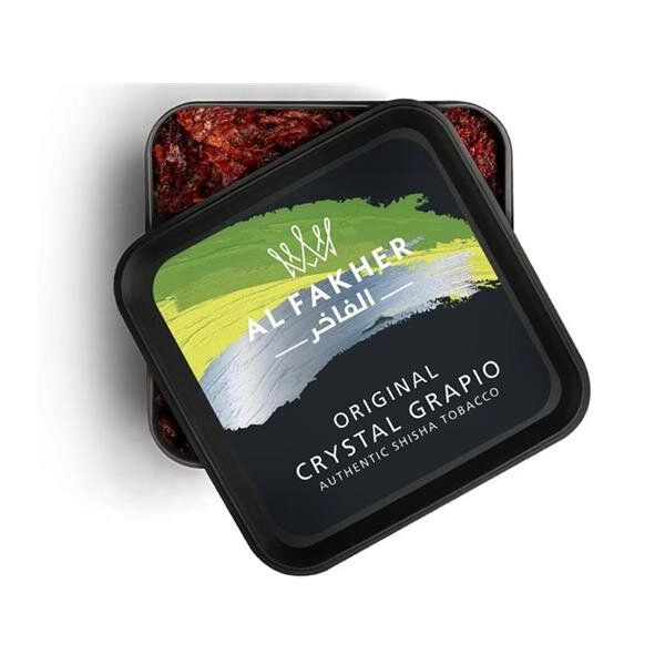 Al Fakher Shisha Tabak 200g – Crystal Grapio