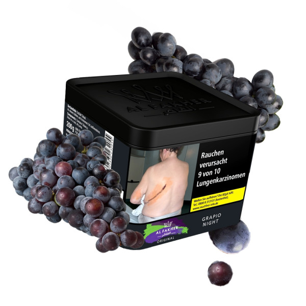 Al Fakher Tobacco 200g – Grapio Night
