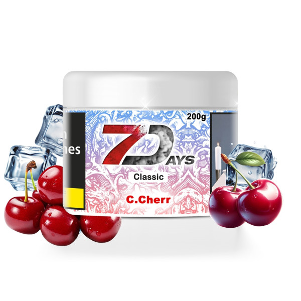7 Days Tabak Classic 200g – C. Cherr