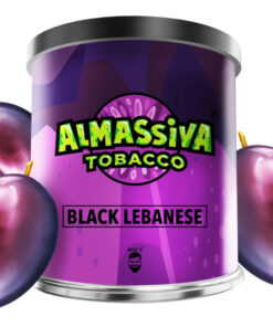 ALMASSIVA Tobacco 200g – Black Lebanese