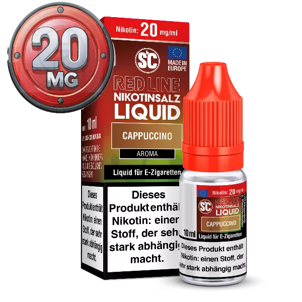 SC Red Line Liquid 10ml – 20mg Nikotinsalz