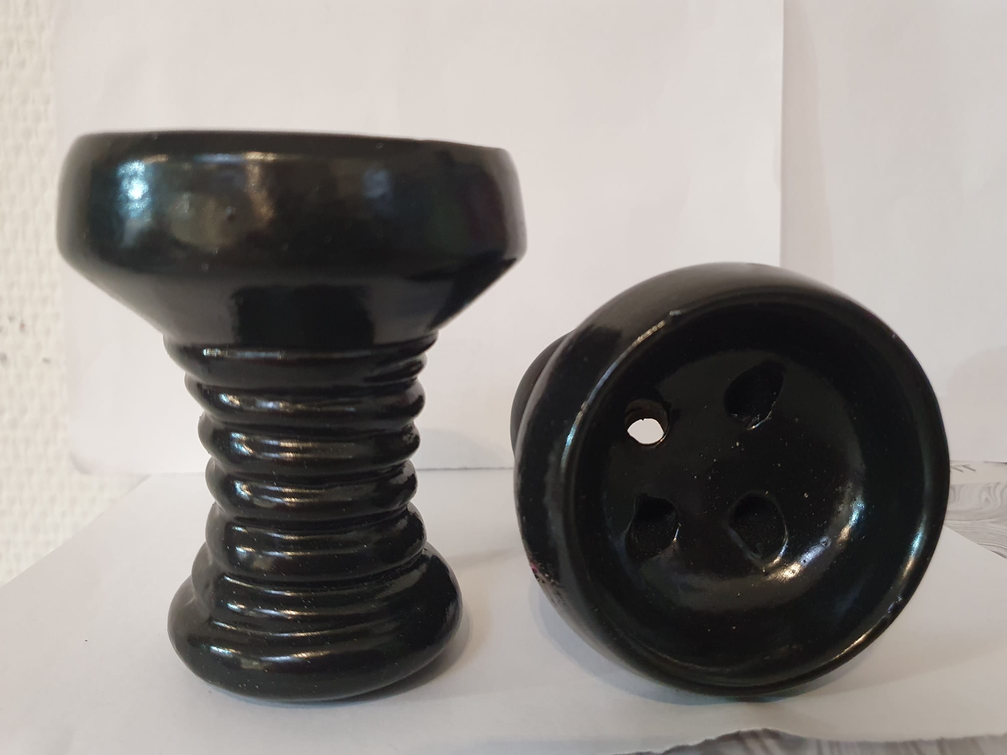 Clay Head Hookahs Black