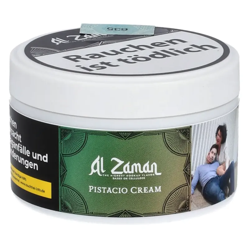 Al Zaman (nicotine free) 200g – Pistacio Cream