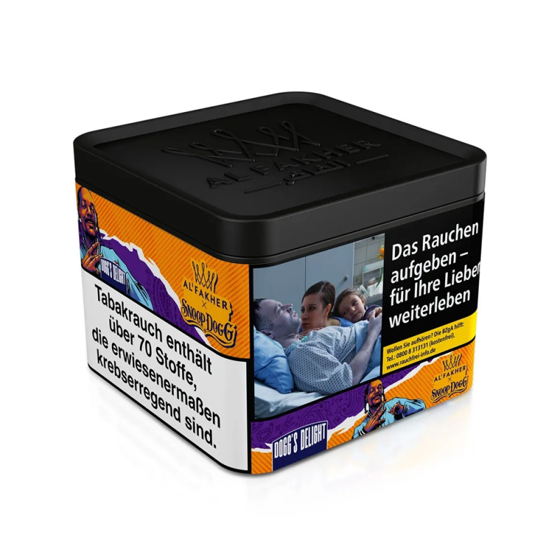 Al Fakher X Snoop Dogg Tabak 180g – Dogg’s Delight