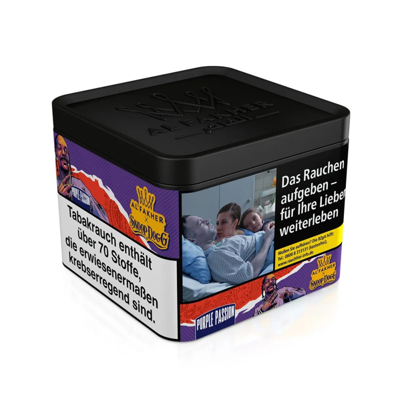 Al Fakher X Snoop Dogg Tabak 180g – Purple Passion