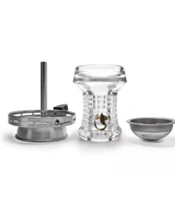 Glass Head Genie Nero Crystal Glass with Seflex and Vulcan Air – image 2