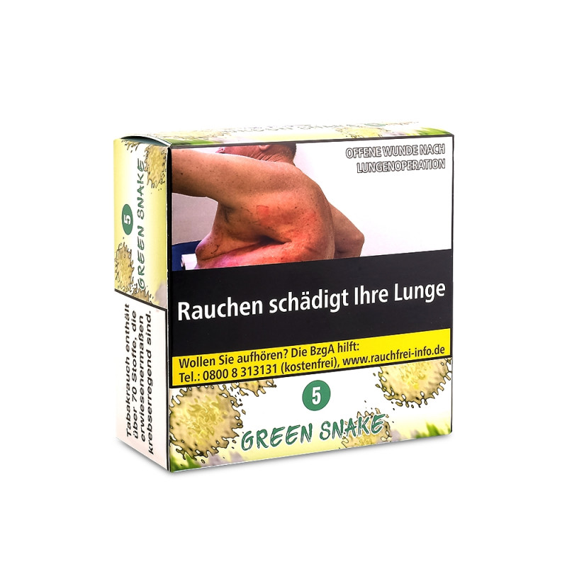 Aqua Mentha Premium Tobacco 200g – Green Snake (5)