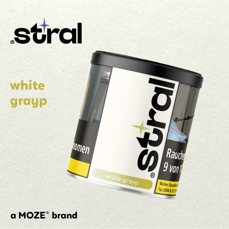 Stral Tobacco 200g – White Grayp