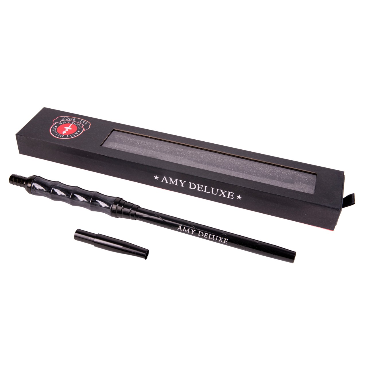 Aluminiummundstück mit Acryl-Ummantelung MSAL023BK.01-BK